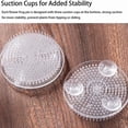 thumbnail image 4 of 24PCS Flower Frogs for Arrangements Vase Plastic Pin Frog Vase Clear Flower Frog 2.76 Inch Flower Pins Floral Frog, 4 of 8