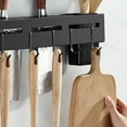 thumbnail image 3 of RKSTN Storage Hanger Stainless Steel Multi-function Knife Block Wall-mounted Knife For Home Kitchen Utensil Knife Block Set, 3 of 8