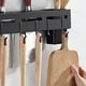 thumbnail image 4 of Stainless Steel Multi-function Knife Block Wall-mounted Knife For Home Kitchen Utensil Knife Block Set, 4 of 9
