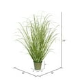 thumbnail image 2 of Vickerman VICK-TD190524 Vickerman 24 Pouces Vert Natif Grass In Iron Pot - TD190524, 2 of 2
