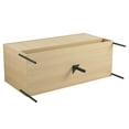 thumbnail image 4 of 48" Bathroom Vanity In Oak With Resin Sink & Modern Storage - Hygienic Basin, Floor Protection, Design, 4 of 7