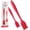 Red, variant on Kitchen Mama WaltzGrip Platinum Silicone Basting Pastry Brush: Set of 2 Heat-Resistant Brushes Utensils for Cooking, Baking, Grilling, Barbecue, and Spreading Oil, Butter, Egg, Dishwasher-Safe (Teal)