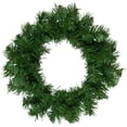 thumbnail image 2 of Northlight PVC Unlit Deluxe Dorchester Pine Artificial Christmas Wreath, 12" (Green), 2 of 5