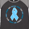thumbnail image 4 of Inktastic Word Circle-Prostate Cancer Awareness Women's Plus Size T-Shirt, 4 of 5