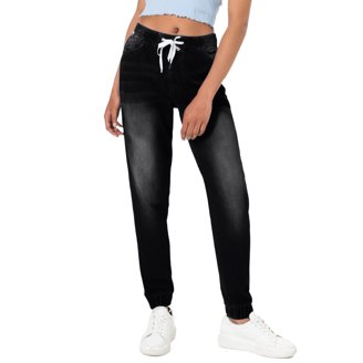 Women's Winter Fleece Lined Jeans - High Waist Thick Skinny Jeggings Warm Stretch Pants
