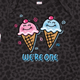 thumbnail image 4 of Inktastic Ice Cream We're One Twin Boy & Girl Boys or Girls Baby Bodysuit, 4 of 5
