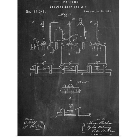 Great BIG Canvas | Rolled Cole Borders Poster Print entitled Brewing System