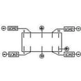 thumbnail image 2 of Sierra Marine Multi Purpose Switch RK40670G Marine Series; 12 Volt DC; 20 Amp; Rocker Switch; Rectangular; Green Illuminated; Black; Double Pole Double Throw DPDT, 2 of 2