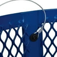thumbnail image 6 of Global Industrial GBE261948BL Outdoor Diamond Steel Trash Can, 36 gal, Dome Lid, Blue, 6 of 6
