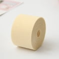 thumbnail image 4 of Injueey Rollos de cinta de arpillera de 5CM, rollo tejido portátil de , Flexible, de moda, apretado, cosido, decoraciones de fiesta para el Kits de decoración para fiestas Blanco lechoso, 4 of 6