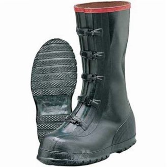 SERVUS by Honeywell, 2 buckle Men\'s Overshoes, size 13, Galoshes, Over Boots Honeywell Servus Overshoe, Electrical, (2) Buckle, Rubber  main image 3