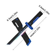 44CM Led Light-Up Sword With Spark And Spray Effects, One-Handed Automatic Activation, Realistic Toy For Kids And Teen, Battery-Operated With Long-Lasting