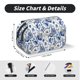 thumbnail image 5 of Disketp Blue Paisley Estuche de Lápices de Doble Capa con Tapa Abatible y Cremallera, Organizador Escolar para Adolescentes y Adultos, 5 of 7