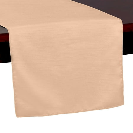 

Ultimate Textile Reversible Shantung Satin - Majestic 14 x 108-Inch Table Runner