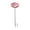 A, variant on Ceramic Pollinator Waterer with Metal Stake, Outdoor Garden Butterfly Drinking Station, Colorful Shallow Water Dish for Bees Birds, Yard Decorative Birdbath Multicolor, 23.62"x3.94", F