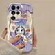 thumbnail image 5 of Disney-funda de silicona transparente para móvil, carcasa con diseño 3D de pato Donald y Daisy para Samsung Galaxy S24 Ultra S23 S22 Plus S21 S20 FE A25 A55 A35 5g, 5 of 5