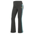 thumbnail image 2 of Women's WEAR by Erin Andrews Black Jacksonville Jaguars Tri-Blend Yoga Pants, 2 of 4