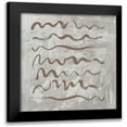 thumbnail image 1 of Sophie 6 12x12 Black Modern Framed Museum Art Print Titled - Emotional Heartbeat I, 1 of 5