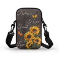 thumbnail image 2 of HELLHERO Hope Faith Love Shoulder Purse Adjustable Strap Polyester Adults 4.33x1.97x7.09 for Daily Commute or Casual Outings, 2 of 7