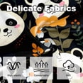 thumbnail image 3 of Panda Set of 2 Velvet Throw Pillow Covers with Unique Patterns in 16x16, 18x18, and 20x20 Inches for Various Occasions - Throw Pillow Inserts Included, 3 of 6