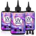 thumbnail image 1 of Resina UV Bond Craftor Craft para hacer joyas, 300 g, transparente, 1 of 7