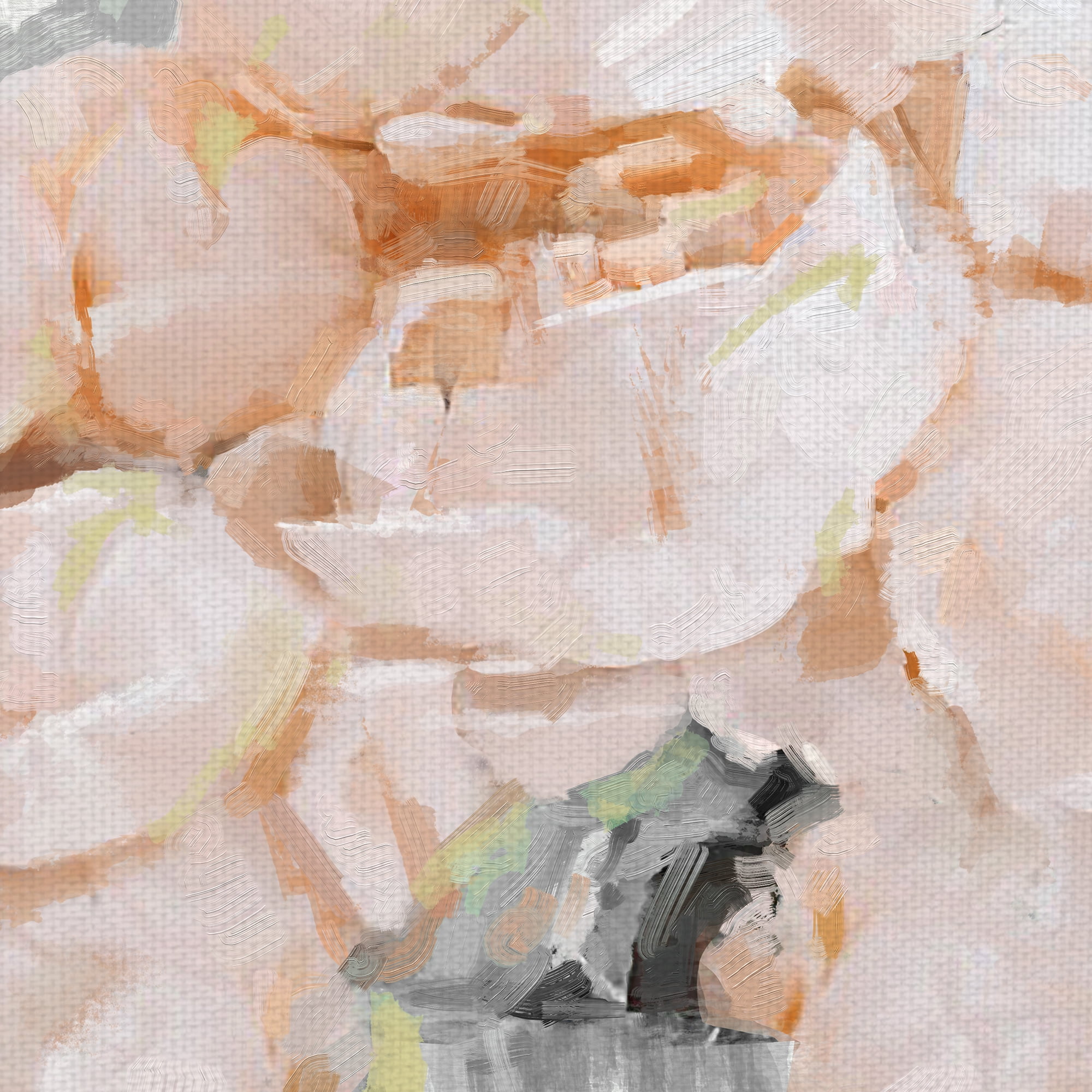 Fine Art Canvas Fresh Pick II Pink Flower Bouquet by Studio Arts Canvas Art Print