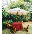 thumbnail image 2 of Vargottam Indoor/Outdoor Round Tablecloth 58 Inch with Umbrella, Waterproof Zippered Patio Table Cloths, Red, Spring/Summer, Circular Table/BBQs/Picnic, 2 of 7