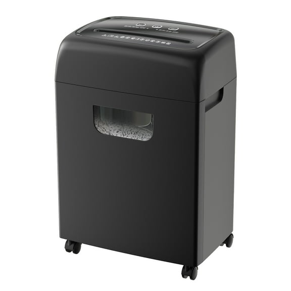 Paper Shredder with 5.28 Gallons Pullout Waste Bin for Home Office,18 Sheet Heavy Duty Paper Shredder for CDs Credit Card Document Mail, P-4 Security Level