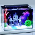 thumbnail image 2 of Retro Aquarium Resin Castle Ornament, Artificial Building for Medium to Large Size Fish Tank, 2 of 8