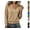 #Khaki 1, variant on Women Bomber Jacket Solid Stand Collar Zip Up Textured Long Sleeve Pockets Casual Outerwear