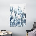 thumbnail image 1 of Flower Tapestry, Bunch of Different Size Flowers with X-rays Complex Structures of Mother Nature Art, Wall Hanging for Bedroom Living Room Dorm Decor, 40W X 60L Inches, Teal White, by Ambesonne, 1 of 1
