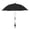 Black, variant on Chair Umbrella with Universal Clamp, Adjustable Beach Umbrella with 27.1in Bone Stroller, Universal Clamp On Beach Umbrella with Protection