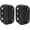 Black, variant on TopKlik Self Closing Gate Hinges | Self-Aligning Heavy Duty Spring Hinge | Adjustable Tension | Pool Safety Hinges | Any Square Post, Aluminum Gates | Swing Close 90lb SHG-90L White