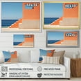 thumbnail image 4 of Designart "Seaside Home Architectural Haven IV" Coastal Canvas Art Print, 4 of 7
