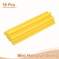 thumbnail image 3 of 16 Pack Mini Hot Glue Sticks, 0.43" Dia x 7.87" Long EVA Glue Gun Sticks, Light Yellow for DIY Projects, 3 of 6