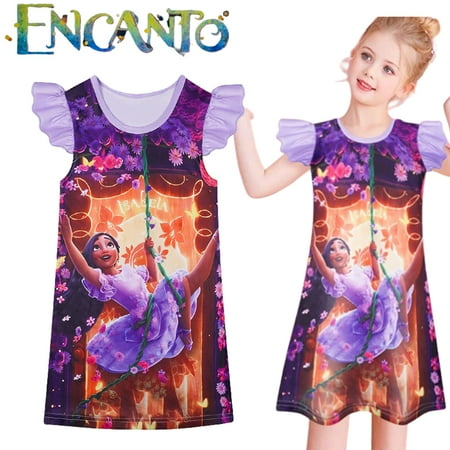

Encanto Girls Princess Dresses Nightdress Pajamas Children s Day Gifts for Girls and Babies(100)