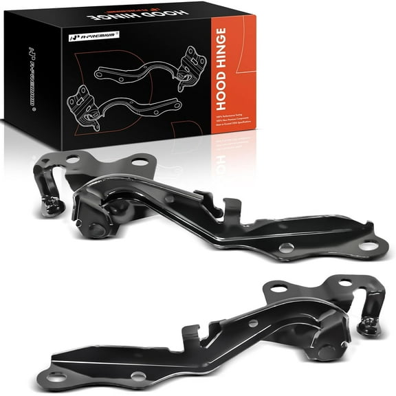 A-Premium Front Driver and Passenger Hood Hinges Compatible with Scion tC 2011-2016, Front Left and Right Side, 2-PC Set, Replace# 5342021090, 5341021090