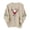 Khaki, variant on gbyLJF Women's Christmas Sweatshirts Round Neck Long Sleeve Ugly Sweater Vintage Casual Fleece Pullover Top