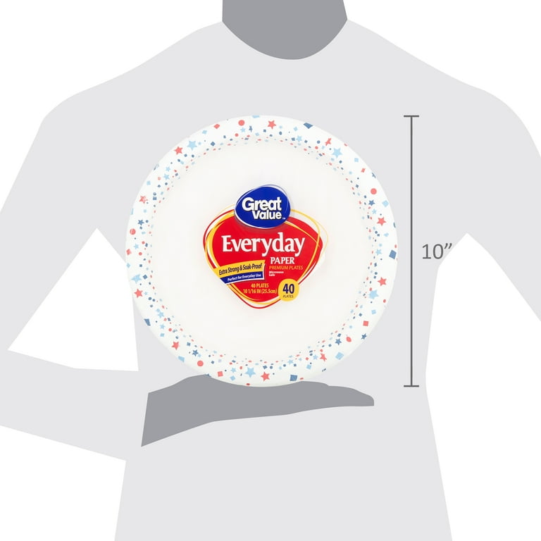 Walmart paper plates deals