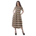 thumbnail image 4 of Moomaya Robes d'Été pour Femmes Imprimées Grande Taille en Coton Flex Robes pour Dames, 4 of 4