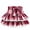 B# Wine Red Plaid, variant on WIBACKER 1-12 Years Girls Plaid Ruffle Skirt with Lace Trim and Bow High Waist Toddler Kids Trendy Pleated Skirt