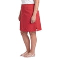 thumbnail image 5 of Turtle Bay New York Women's Pull on Skort in Twill with Elastic Waist and Front Pockets, 5 of 7