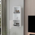 thumbnail image 6 of FM FURNITURE Pima Wall Cabinet in melamine with one door Engineered Wood White, 6 of 6