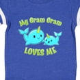 thumbnail image 4 of Inktastic My Gram Gram Loves Me- Cute Narwhal Boys or Girls Baby Bodysuit, 4 of 5