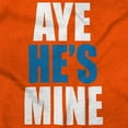 thumbnail image 2 of Aye He's Mine Boyfriend Girlfriend Women Plus Size Crewneck Sweatshirt Brisco Brands 3X, 2 of 3