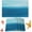 Blue1, variant on Elegant Leaf Spring Plant Table Runner Kitchen Dining Table Runners 72 Inches Long, Cotton Linens Washable Table Cloth Dresser Scarves for Party Wedding Birthday, 13" Wide Watercolor Art Tablerunners