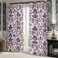 thumbnail image 2 of Manfei Hippie Damask Blackout Curtains,Exotic Style Window Curtains Pack of 2 (38x45 Each), 2 of 5