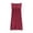 Wine, variant on Corduroy Dress Women Sleeveless Backless Mini Clothes Ladies Crewneck Summer Holiday Dresses with Pocket Red