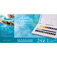 thumbnail image 2 of Sennelier La Petite Aquarelle Watercolor Set, 24-Color Half Pan Set, 2 of 2
