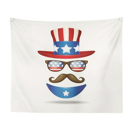

Paptzroi American Flag Patriotic Photo Background Cloth Independence Day Party Decor